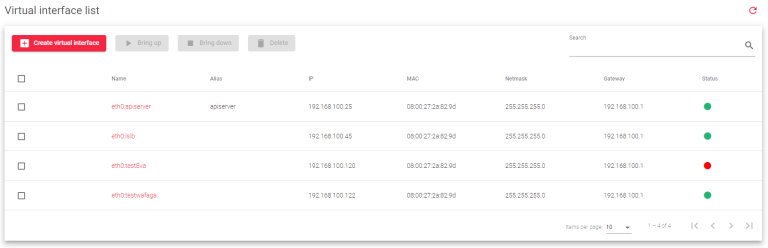 Network | Virtual Interface - SKUDONET