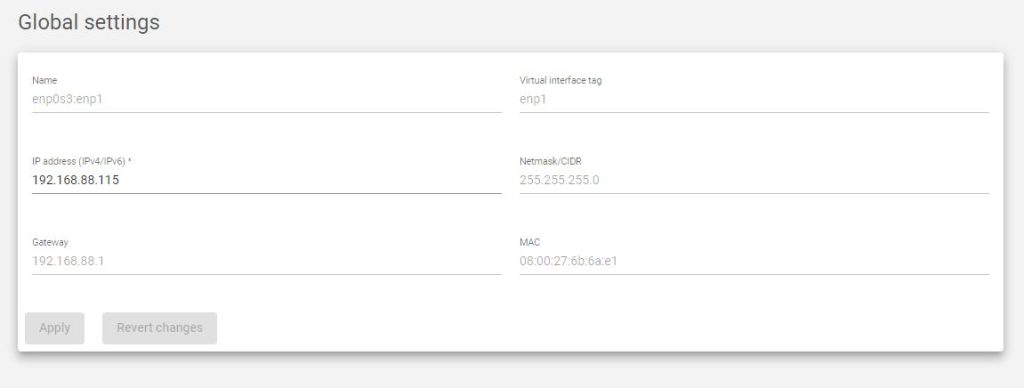 Network | Virtual Interface | Update - SKUDONET