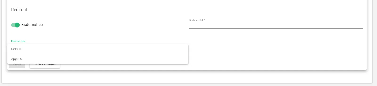 Settings for HTTP Farm Profile