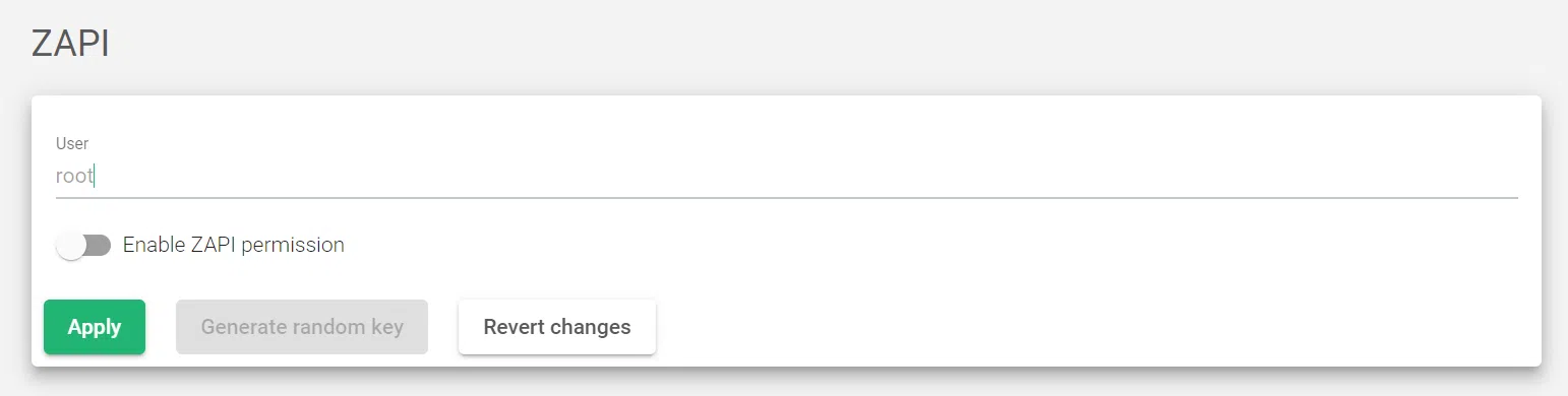 Load Balancer User settings