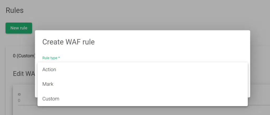 Skudonet ipds creating rule