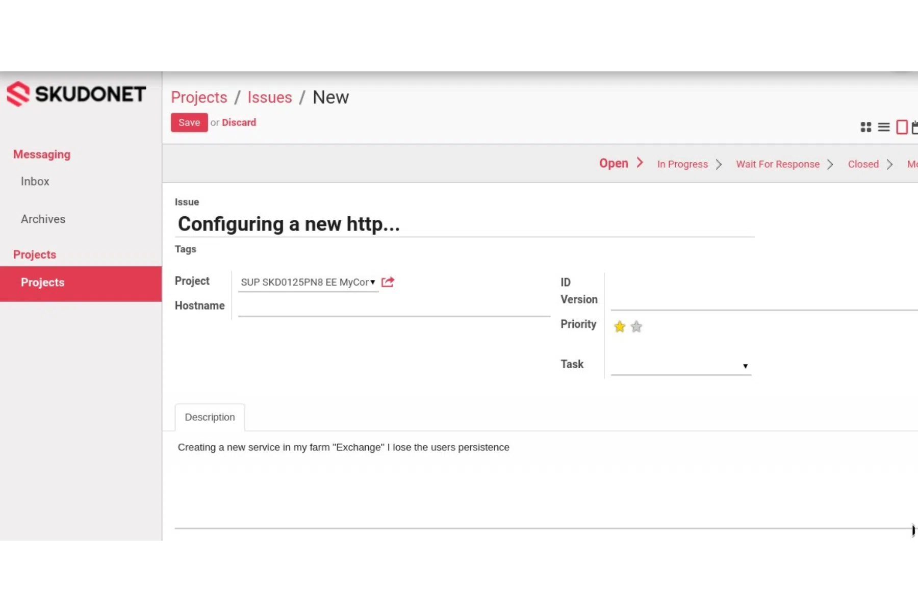 How to open a support ticket