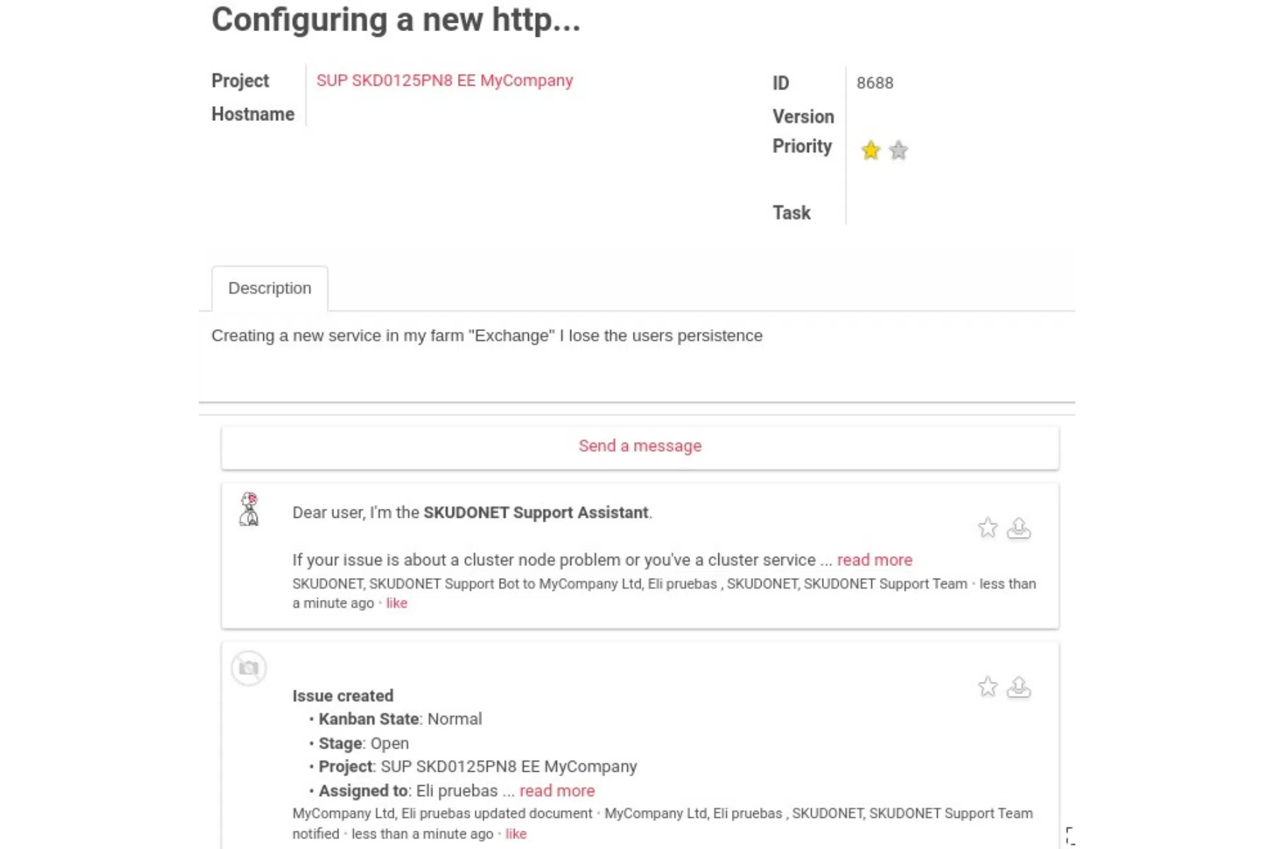How to open a support ticket